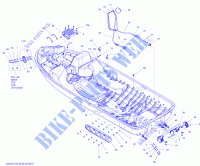 KAROSSERIE für Sea-Doo GTI LIMITED  155 (39CA/39CB) 2012