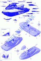 Abziehbilder für Sea-Doo WAKE 155 (35CR/35CS) 2012