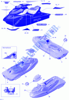 Abziehbilder für Sea-Doo GTI LIMITED 155 2011