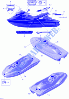 Abziehbilder für Sea-Doo RXP-X 255 & RS 2011