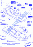 Abziehbilder für Sea-Doo GTX 4-TEC 2004