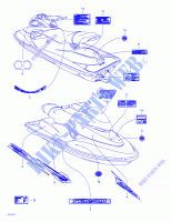 Abziehbilder für Sea-Doo XP DI 6130/6131 2003
