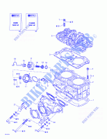 Zylinder, Auspuffkrümmer für Sea-Doo XP DI 6130/6131 2003
