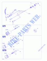 ELEKTRIC TEILE für Sea-Doo GTI 5522/5523 2001