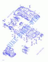 MOTORGEHÄUSE für Sea-Doo XP LIMTED 5868/5869 1999