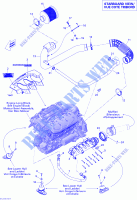 Motor, Ansaugschalldämpfer für Sea-Doo 00- Model Numbers 2012