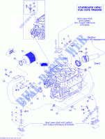 Motor, Ansaugschalldämpfer für Sea-Doo 00- Model Numbers Edition 1 2008