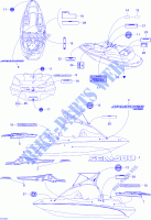 Abziehbilder für Sea-Doo 01- Air Intake Manifolds 2003