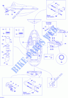 KAROSSERIE für Sea-Doo 01- Air Intake Manifolds 2003