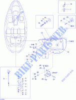 Motorraum für Sea-Doo 01- Air Intake Manifolds 2003