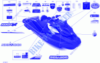 Abziehbilder für Sea-Doo RXP X 300 2021