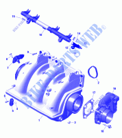 Motor   Ansaug für Sea-Doo GTX 170 2020